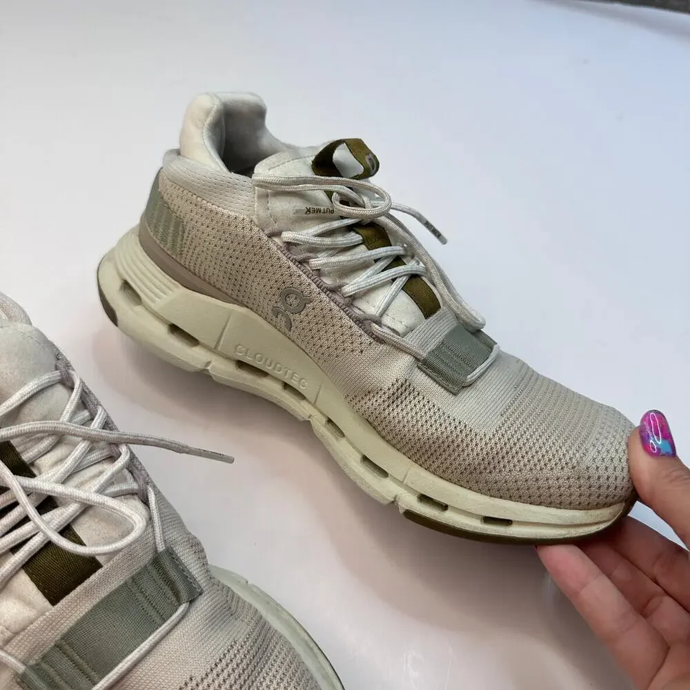 On Cloud Cloudnova Moon Aloe Sneakers
